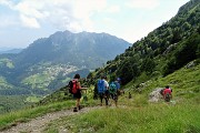 54 La vista dell'Alben ci accompagna lungo tutto il percorso di discesa